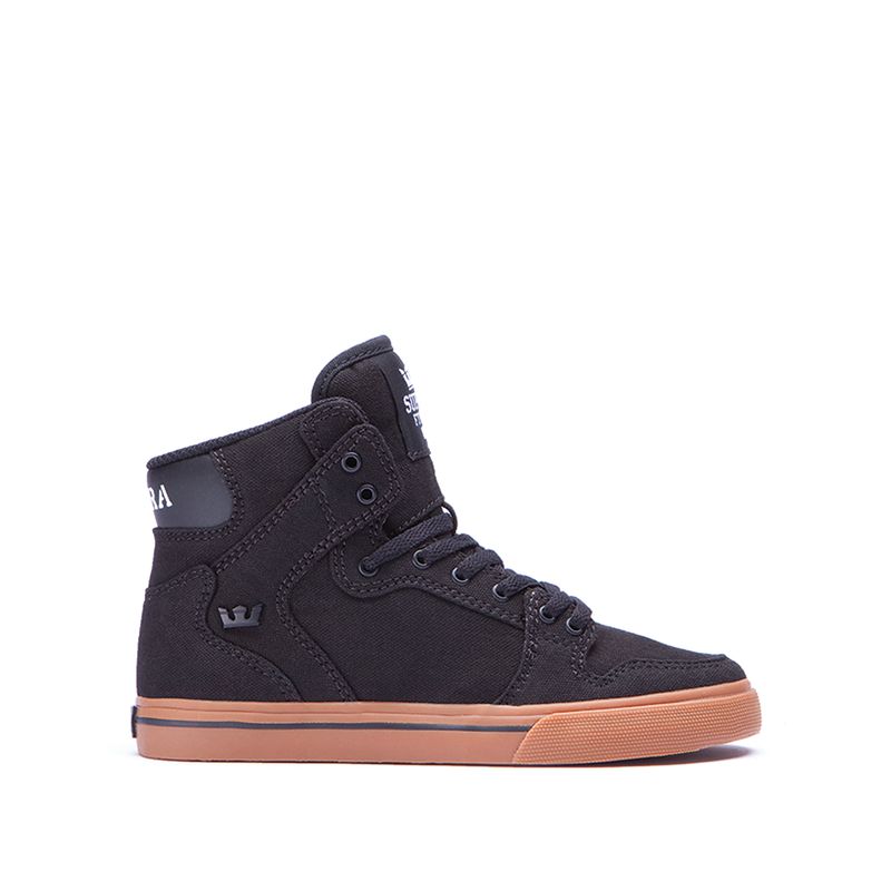 Supra Vaider High Top Schuhe Kinder - Schwarz QBO65100